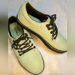 Kikkor Golf Shoes Player Mint Shadow Leather Soft Spikes Low Top Men's 9 Sneaker